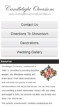 Mobile Screenshot of candlelightoccasions.com